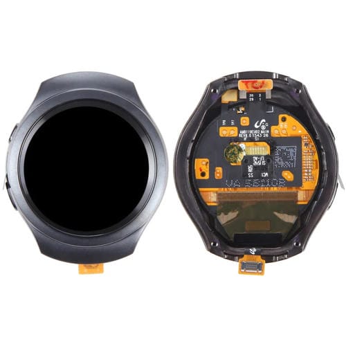 Écran LCD Numériseur avec Cadre Samsung Galaxy Gear S2 SM-R720 (Noir)