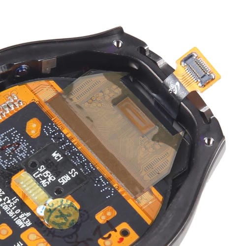 Écran LCD Numériseur avec Cadre Samsung Galaxy Gear S2 SM-R720 (Noir)