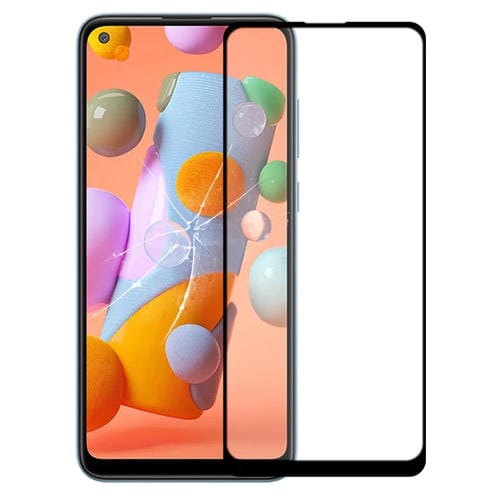 Pantalla Frontal Lente Vidrio Exterior Samsung Galaxy A11 con Adhesivo OCA Transparente