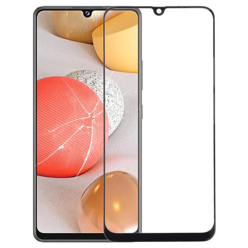 Front Screen Samsung Galaxy A42 Outer Glass with OCA Adhesive (Transparent)