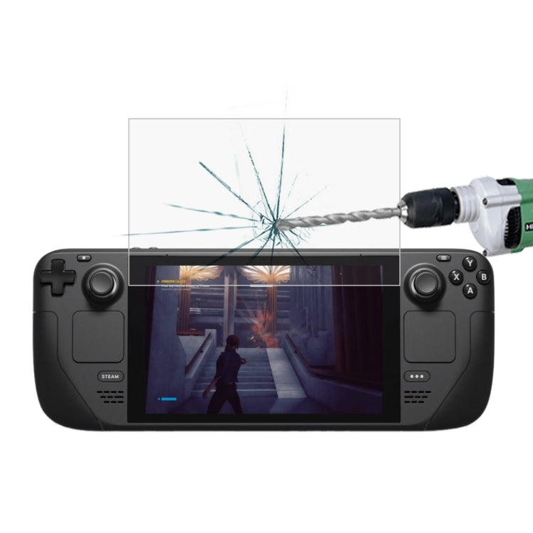 0.26Mm 9H 2.5D Película De Vidrio Templado Para Consola De Juegos Steam Deck - MOVILSTORE