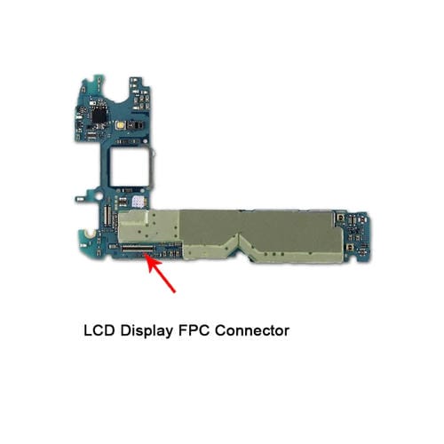Conector FPC Pantalla LCD (10pcs) Samsung Galaxy S6 SM-G920 em Placa Base