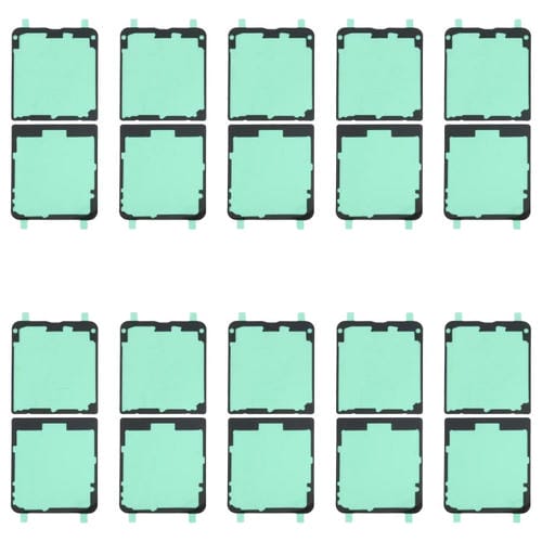 Rückseitige Abdeckungsaufkleber Samsung Galaxy Z Flip SM-F700 (10 Stück)