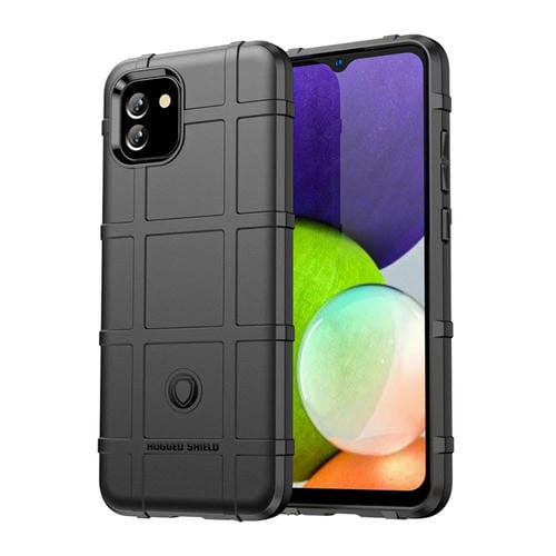 Funda de Teléfono Samsung Galaxy A04E TPU a Prueba de Golpes Cobertura Completa (Negro)