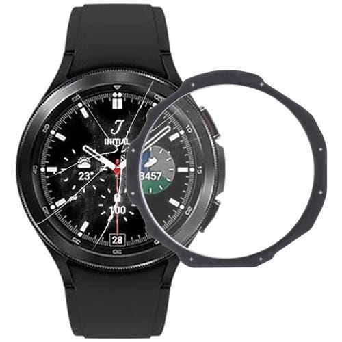 Front Screen Samsung Galaxy Watch 4 Classic 46mm SM-R890 Outer Glass Lens (Black)