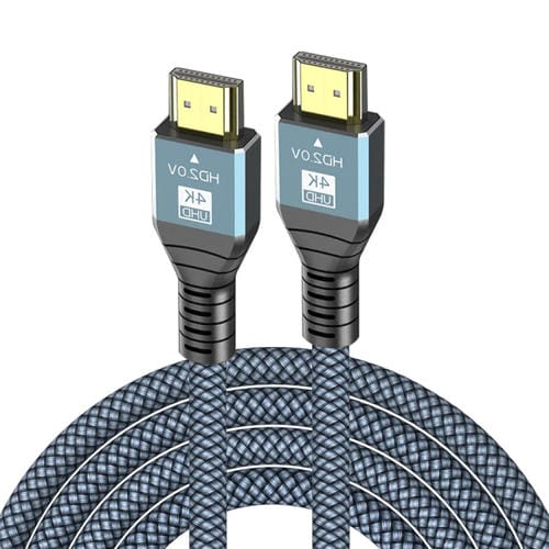 Cable HDMI 2.0 Versión 4K 60Hz de 1 Metro (Gris)