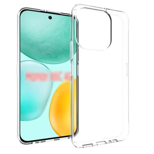 Funda de TPU con textura impermeable para Honor X6c 4G (transparente)
