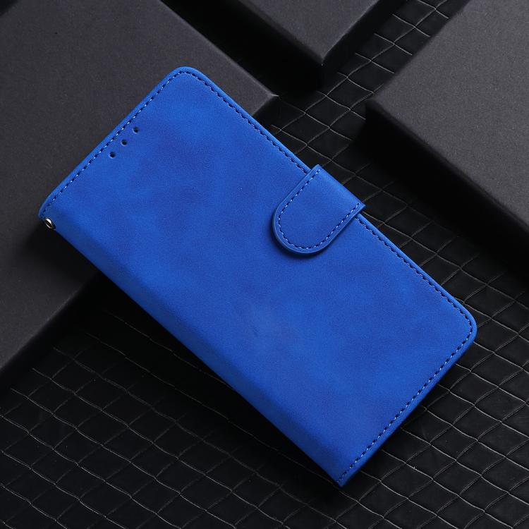 Funda de cuero con tapa magnética para Infinix Smart 10 Plus 4G (azul)