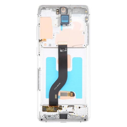 Ecrã OLED LCD Samsung Galaxy S20+ 4G/5G SM-G985/986 com Moldura (Prateado)