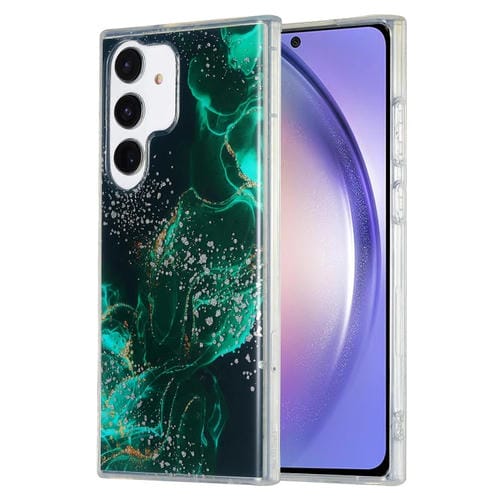 Estuche para Teléfono Samsung Galaxy A54 5G Imd Mármol Doble Cara (Verde Oscuro)