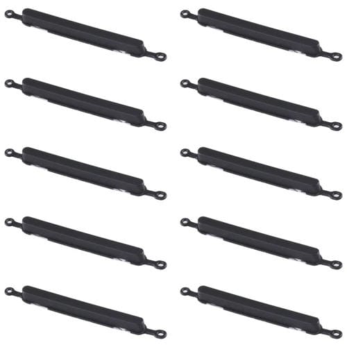 Botón de Encendido y Volumen Samsung Galaxy A03s SM-A037 (10 Piezas) (Negro)