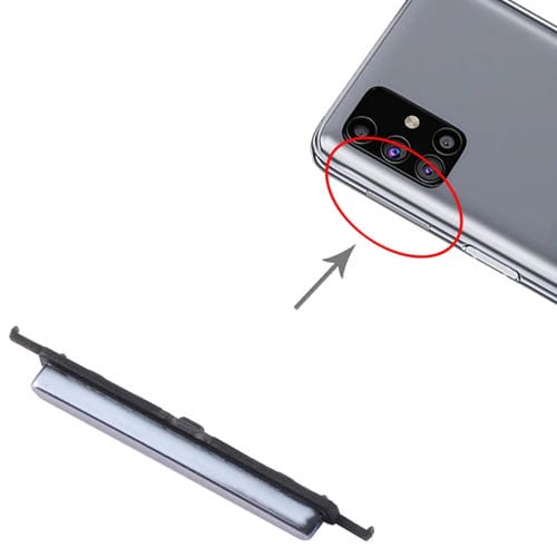 Bouton d'alimentation et de volume Samsung Galaxy M31s SM-M317 (Noir) (10 pièces)