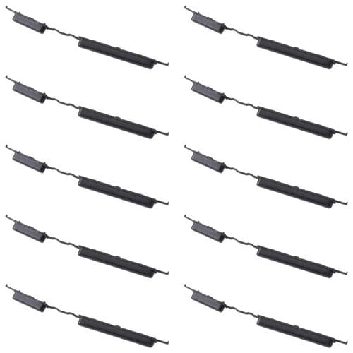 Botones de Encendido y Volumen Samsung Galaxy A02 SM-A022 (10 Piezas) (Negro)