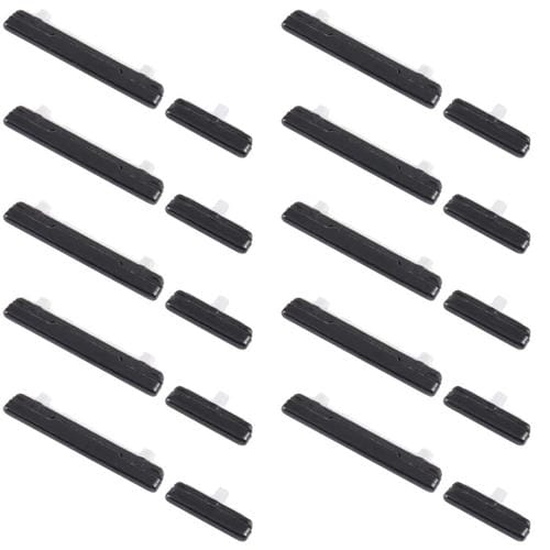 Pulsanti di accensione e volume Samsung Galaxy S21 Ultra 5G SM-G998 (10 pezzi) (Nero)