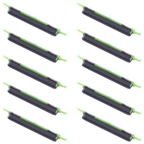 Botões de Energia e Volume Samsung Galaxy M23 SM-M236 (10 Peças) (Preto)