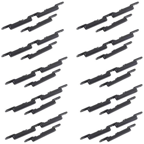 Einschalt- und LautstĂ€rketaste Samsung Galaxy A10s SM-A107 (10 StĂŒck) (Schwarz)