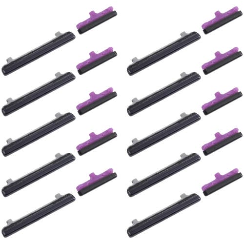 Pulsante di accensione e volume Samsung Galaxy S20 SM-G980 (10 pezzi) (Nero)