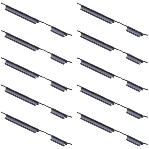 Botão de Energia e Volume Samsung Galaxy M30 SM-M305 (10 Peças) (Preto)