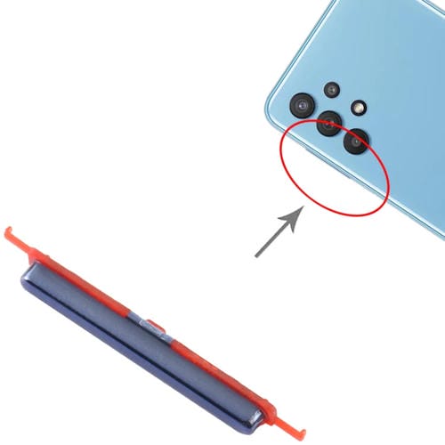 Samsung Galaxy M33 5G SM-M336B Power und Lautstärke Tasten (10 Stück) (Blau)