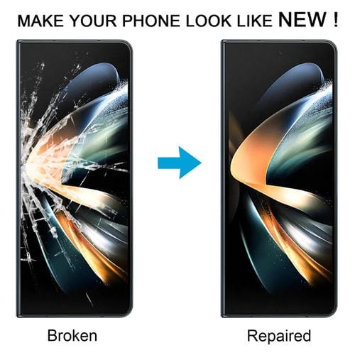 Outer Glass with OCA Adhesive Samsung Galaxy Z Fold4 SM-F936B/W23