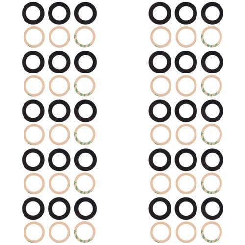 Rückkameraobjektive Samsung Galaxy S22 5G SM-S901B - Pack (10 Stück)