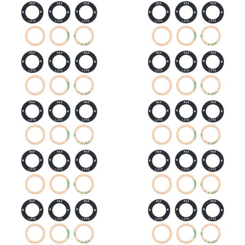 Rückkameraobjektiv Samsung Galaxy M54 SM-M546B - Packung von (10 Stück)