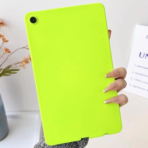 Funda TPU para Tablet Samsung Galaxy Tab A9+ X210 2023 con Aceite en Aerosol (Verde Fluorescente)