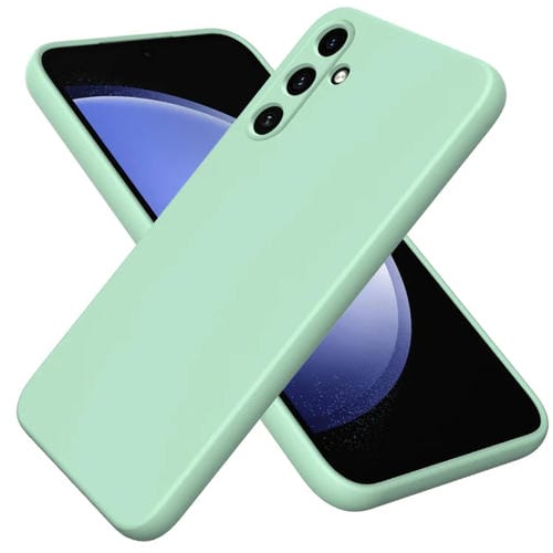 Funda para TelĂ©fono Samsung Galaxy A55 5G Cobertura Total Silicona LĂquida (Verde)