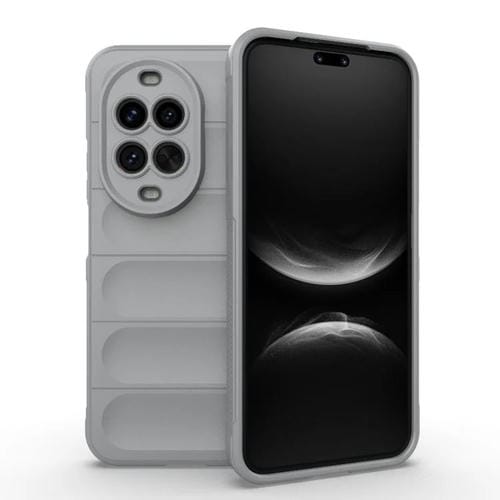 Funda de TPU + franela para Huawei nova 14 Ultra Magic Shield (gris)