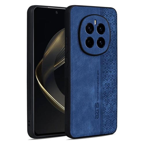 Funda para Teléfono Azns con Efecto Piel en Relieve 3D para Honor Magic7 (Azul Zafiro)