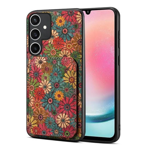 Funda para Teléfono Samsung Galaxy A24 con Ranura para Tarjeta Dual (Verde Primavera)