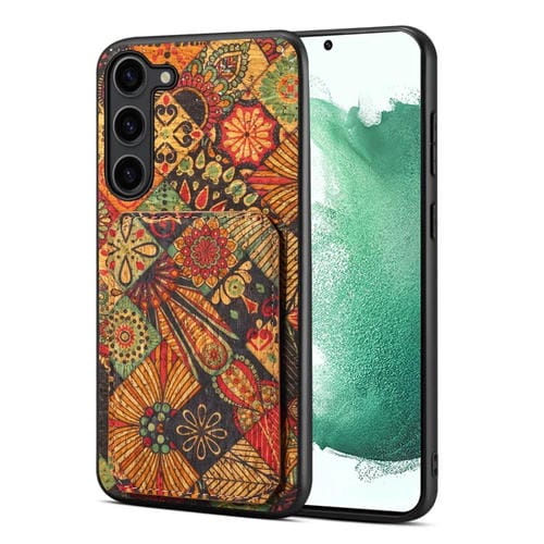 Funda para Teléfono Samsung Galaxy S22 + 5G con Ranura para Tarjeta Dual (Amarillo Otoño)