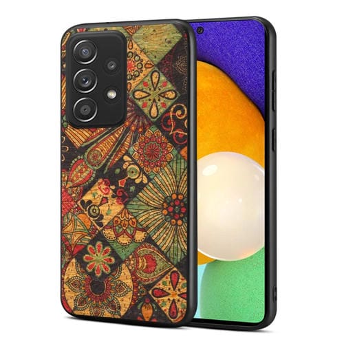 Funda para teléfono Samsung Galaxy A52 Four Seasons Flower Language TPU (Amarillo Otoño)