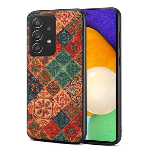 Funda para Teléfono Samsung Galaxy A52 Four Seasons Flower Language Series TPU (Azul Invierno)