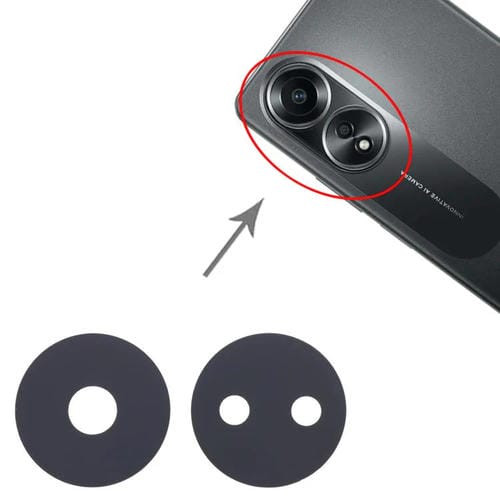 Objectif de caméra arrière Oppo A98 5G CPH2529 (10 unités)