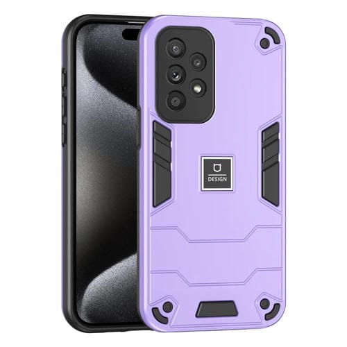 Funda para TelĂ©fono Samsung Galaxy A33 5G 2 en 1 a Prueba de Golpes (PĂșrpura)