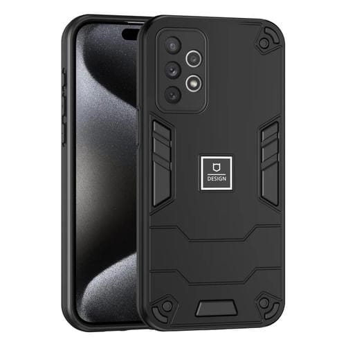 Funda para Teléfono Samsung Galaxy A72 5G 2 En 1 a Prueba de Golpes (Negro)