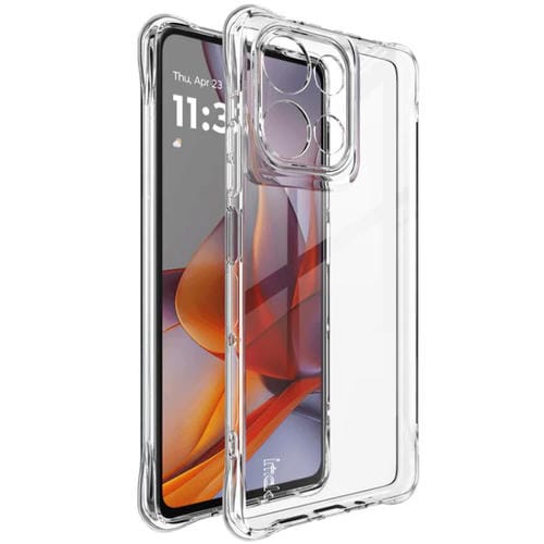 Funda TPU Transparente con Airbag para Motorola Moto G75 5G Imak a Prueba de Golpes (Transparente)