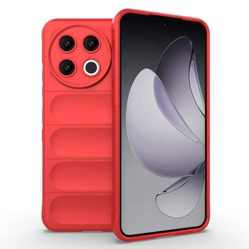 Funda TPU + Franela Tecno Spark 30 Pro Protección Mágica Global (Roja)
