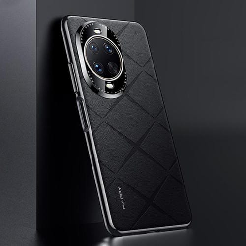 Funda de cuero para Huawei nova 14 Ultra (negro)