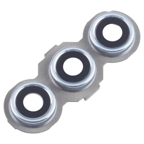 Rückseitige Kameraglasabdeckung Samsung Galaxy M55 SM-M556 (10 Stück) (Silber)