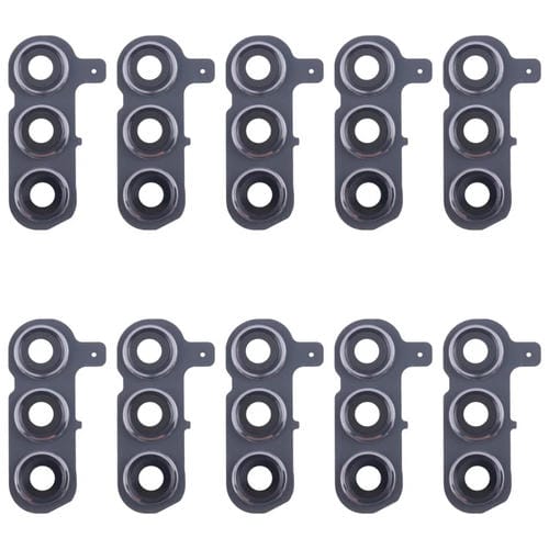 Rear Camera Lens Cover Samsung Galaxy S24+ SM-S926B (10 Pieces) (Silver)