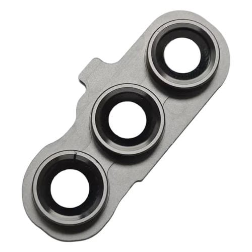 Rückseitige Kameraglasabdeckung Samsung Galaxy S23 FE SM-S711B (Schwarz) - Packung mit (10 Stück)