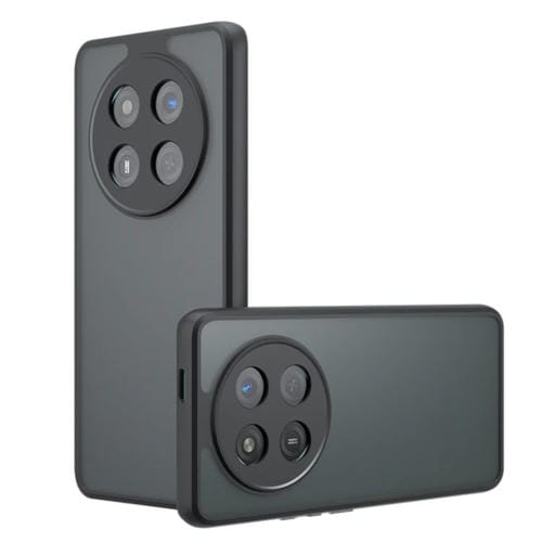 Funda híbrida TPU y PC para Honor X60 Pro / Magic7 Lite / X9C 5G (Negro Esmerilado)