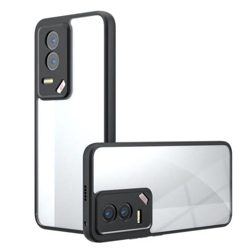 Funda híbrida TPU y PC con orificios precisos para Honor GT Armor (Transparente)