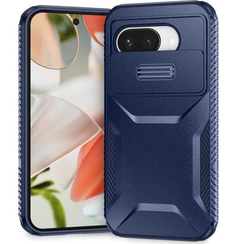 Funda Deslizante para Google Pixel 9A con Protección contra Caídas (Azul)