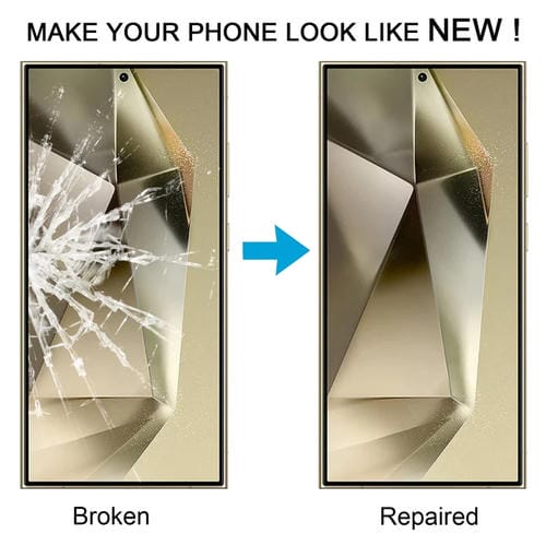 Glass Lens Outer Samsung Galaxy S24 Ultra SM-S928B - Front Screen with OCA Adhesive