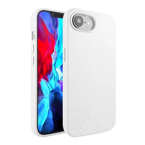 Funda TPU paja de trigo para iPhone 16E (Blanca)