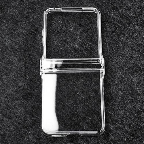 Funda de PC transparente con tres partes para Xiaomi Mix Flip 2