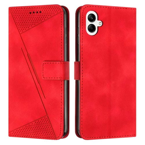 Funda de cuero triangular Dream Triangle con cordón para Samsung Galaxy A07 4G (roja)